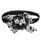 WD2U Baby Girls 4.5" Daisy Holstein Milk Cow Farm Girl Hair Bow Stretch Headband...