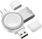 for Apple Watch Charger Portable, Magnetic Wireless iWatch Charger USB C & USB A Fast Charging Cordless Travel Charger Compatible with iWatch Ultr...
