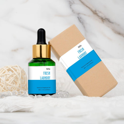 Fresh Laundry Fragrance Oil, MitFlor Single Scented Oil, Large Size Premium Grade Fragrance Oil for Soap & Candle Making, Aromatherapy Diffuser Oi...
