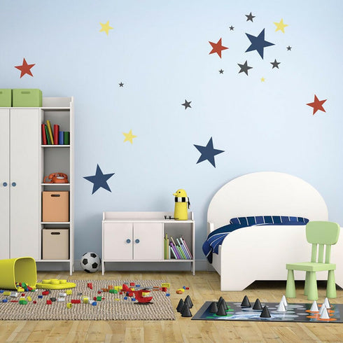 Large Star Stencil, 8Pcs Star Stencils for Painting,Star Template 5 Point Star Template Stencil,Star Stencils Different Sizes,Reusable Plastic Ste...