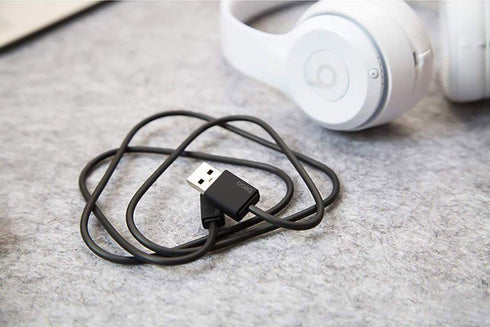 Replacement Micro USB Charging Charger Power Supply Cable Compatible with for Beats by Dr Dre Studio Solo Powerbeats 3 2.0 Wireless Headphone and ...