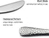 HaWare 9-Piece Toddler Kids Silverware Flatware Set, Stainless Steel Hammered(Adult Look) Preschooler Eating Utensils, Adult Diet Tableware, Inclu...