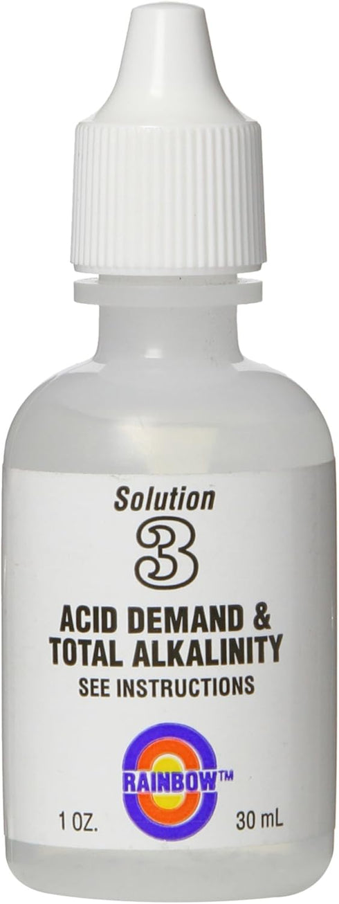 Pentair R161182 No.3 Acid Demand Total Alkalinity Solution, 1-Ounce...
