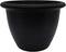 The HC Companies 14 Inch Sevilla Round Self Watering Planter - Decorative Lightweight Plastic Plant Pot for Indoor Outdoor Plants Flowers Herbs, B...