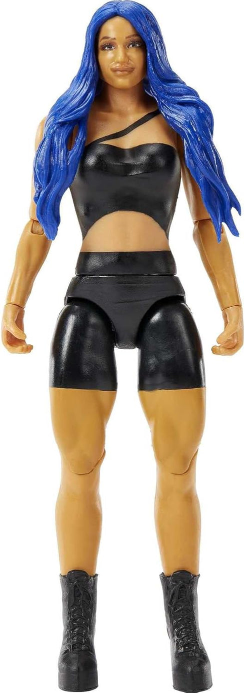 Mattel WWE Sasha Banks Basic Action Figure, Posable 6-inch Collectible for Ages 6 Years Old & Up...