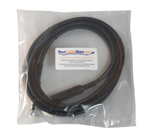10 Foot 1/4" (6.3mm) Stereo Headphone Extension Cable...