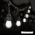 25-Pack LED S14 Bulbs 2W String Light Replacement Bulbs, Shatterproof Outdoor 20 Watt Equivalent 5000K Daylight S14 Light Bulbs for Patio Garden, ...
