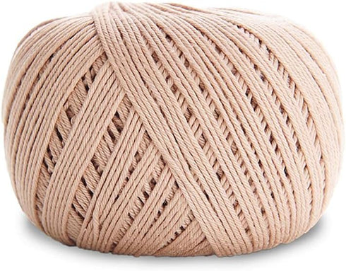Circulo Amigurumi Yarn, 100% Mercerized Brazilian Virgin Cotton - Cotton Yarn for Crocheting and Knitting, Soft Yarn, Brown Yarn Art - Sport Weigh...