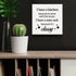 Kitchen Classy Saying Canvas Wall Art Framed Print 8x8 Inch I Have a Kitchen Because It Came with the House Poster Painting Desk Sign Home Dining ...