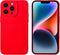 iPhone 13 Pro Max Case, Red Silicone TPU Rubber Back Cover Case Compatible for iPhone 13 Pro Max (6.7 inch)...