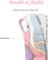JIAXIUFEN Gold Sparkle Glitter Case Compatible with iPhone 12 and iPhone 12 Pro Marble Slim Shockproof TPU Soft Rubber Silicone Cover Phone Case 6...