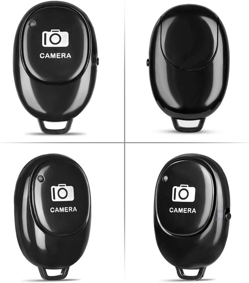 Wireless Camera Remote Shutter - Wireless Remote Control for iPhone & Android Phones iPad Tablets, Portable Selfie Clicker for Photos and Videos...