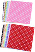 20pcs 15x15 Cm Thick Felt Nonwoven Fabric - Flower Dot Design for DIY Sewing Projects - Kids Crafting - Patchwork Felt Fabric Sheet for Embroidery...