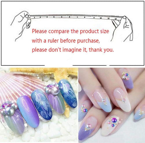 Beads 1140pcs Mix Rainbow Gradient Color Round 4 6 8 10mm Imitation Pearl No Holes for DIY Handmade Jewelry Making Craft...