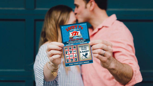 Pregnancy Announcement Scratch Off - 6 Pregnancy Scratch Offs Included - Comes with Pregnancy Stickers...