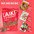 LAIKI Gluten Free Rice Crackers, Red Rice, Resealable 3.53 Ounce Bag...