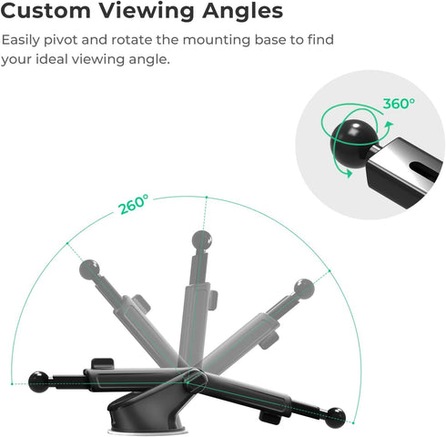 iOttie Universal Dashboard and Windshield Mounting Base for Easy One Touch Series and Auto Sense Mounts...