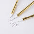 8 Pack Pompom Gift Plush Pen Gold Color Ballpoint Pen for Wedding,Office and Party...