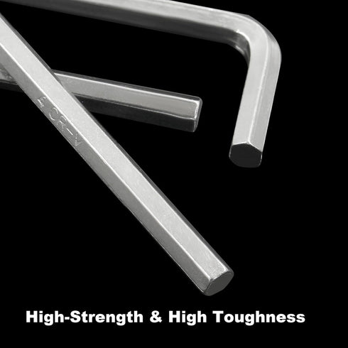Luomorgo 10 Pcs 4mm/5/32 Inch Allen Wrench, L Shaped Hex Key Wrench, Heavy Duty Steel Hexagon Wrench Tool for Repairing, Installation...