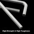 Luomorgo 10 Pcs 4mm/5/32 Inch Allen Wrench, L Shaped Hex Key Wrench, Heavy Duty Steel Hexagon Wrench Tool for Repairing, Installation...