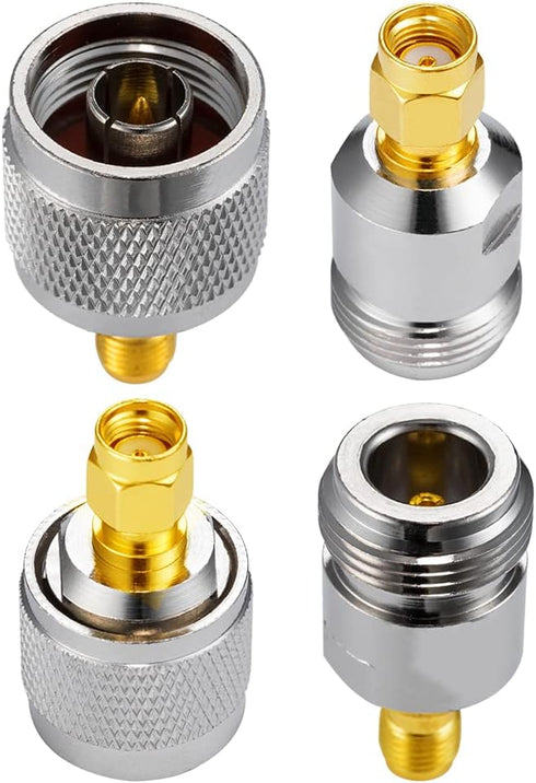 4 x RP-SMA to N-Type Adapter, 97.4g...