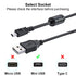 UC-E6 USB Cable for Nikon CoolPix S4000 S3000 S3300 S3700 S6500 S3500 S6600 S6300, P100 P530, Compatible with Nikon Digital SLR DSLR D3300 D750 D5...