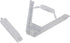 MY MIRONEY Clear Action Figure Display 5Pcs Flexible Action Base Holder for 1/144 SD BB Gundam Figure Models...