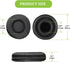 Ear Pads for Plantronics Headset, Replacement 50mm Ear Cushions Fits for Plantronics HW251N HW261N HW510 HW520 Blackwire C320 3210 3220 3320 Jabra...