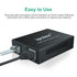 ipolex Gigabit Multi-Mode LC Fiber to Ethernet Media Converter with SFP SX Module, 1.25G Fiber to Copper RJ45, 1000Base-SX to 10/100/1000Base-TX, ...
