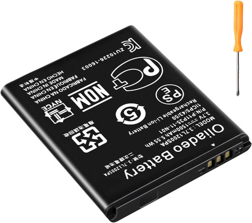 TI 84 Plus CE Battery - Replacement for Texas Instruments TI-84 Plus CE Battery - Part No 3.7L1200SPA, P11P35-11-N01 3.7V 1500mAh...