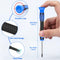 Eyeglass Repair Kits, Kingsdun Eye Glasses Repairing Kit with Precision Screwdriver Set & 1200PCS Screws, Curved Tweezers for Eyeglass, Sunglasses...