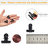 Coideal Black Small Bulldog Clips - 120 Pcs Mini Metal Hinge Bull Clips 22mm Tiny Binder Paper Clamps for Pictures, Photos...