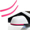 Fit Ttesl Model Y Side Mirror Trim Strip Compatible with Model Y 2017-2023 Protect Side Mirror Trim Cover ABS Exterior Accessories(Pink)...