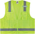 Ergodyne Unisex - Class 2 Economy Surveyors Vest Zipper, Lime, Large-X-Large US...