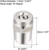 uxcell Pressure Washer Nozzle, 1/4NPT Thread Spray Tip (40 Degree, 1.2mm Orifice Diameter)...