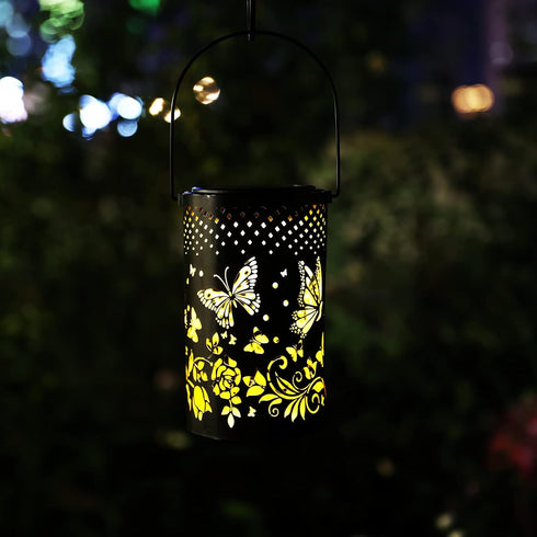 YJFWAL Solar Lantern Lights, Hanging Lights Outdoor, Pathway Lights, Solar Table Lights Waterproof, for Garden, Patio, Lawn, Yard, Deck, Tree, Par...