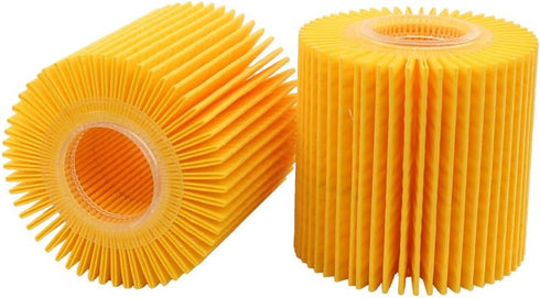 NewYall Pack of 2 Oil Filter 04152-YZZA1 w/Gasket Seal O-Ring Element for ES300H ES350 IS250 Truck RX350 Truck RX450H Avalon Camry Venza Truck Hig...