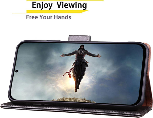 SUANPOT for Samsung Galaxy A71 5G (Non 4G Version) Leather Wallet case with RFID Credit Card Holder Flip Folio Book Phone case Cover for Samsung A...