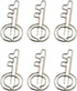 Rurili 20 Pieces Metal Key Shaped Wire Paper Clips for Office School Home Use(Silver)...
