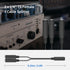 Duttek Guitar Y Cable, 6.35mm 1/4 inch Mono TS Female to 2x6.35mm 1/4 Inch Mono TS Female Y Splitter Cable 20cm/8inch (635F-2FMTS)...