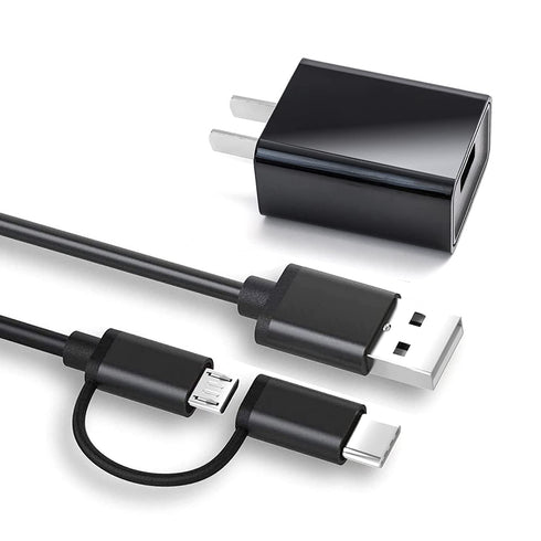 Mirco USB C Charger Charging Cable Cord Compatible for BlueParrott B650-XT B550-XT B450-XT B350-XT S450-XT B250-XTS C300 C400-XT Headset, Jabra El...