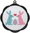 Awesocrafts Cross Stitch Kits Rabbits and Eggs 11CT Stamped Patterns Easy Cross Stitching Embroidery Needlework Kit Supplies (Rabbits)...