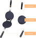 Aramox Non Stick Egg Roll Waffle Cone Maker for Gas Stove, Household Kitchen Baking Tool for Egg Roll and Waffle Cone Making...