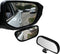 2 PCS Car Side Rearview Blind Spot Mirror, 5.7" x 2.5" 360°Adjustable Convex High-definition Wide-angle Reversing Mirror, Expanded Field of View A...