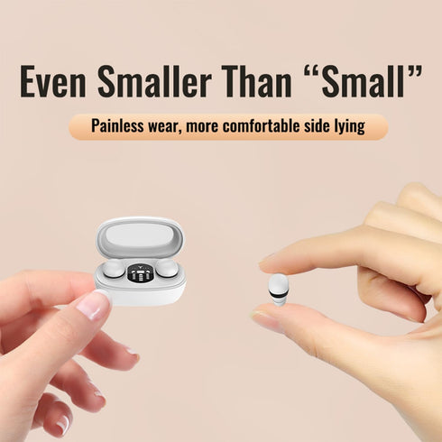 Invisible Sleep Headphones?Small Wireless Sleep Earbuds for Side Sleepers?Sleepbuds Comfortable Noise Blocking,IPX6 Waterproof Tiny Headphones for...