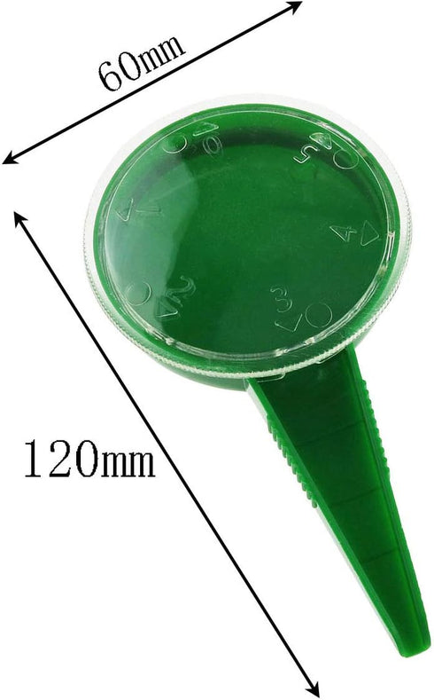 E-outstanding 2PCS Seed Dispenser Garden Plant Adjustable Seeder Sower Planter Hand Seeder Tool Green...