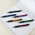 Retractable Ballpoint Pens Black Ink Pen Medium Point Work Smooth Writing for Men Women Pens for Universal Touchscreen Devices, iPad, iPhone, Andr...