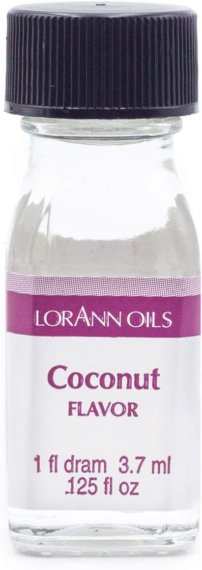 LorAnn Coconut SS Flavor, 1 dram bottle (.0125 fl oz - 3.7ml - 1 teaspoon)...