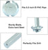 PVC Pipe Reamer, 1/2 Inch Plumbing PVC Fitting Socket Saver Efficient Plumbing Fitting Saver Tool for Removing SCH 40 from Hub - Perfect for 1/2" ...