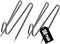1InTheOffice Panel Wall Wire Hooks, Wall Hooks for Fabric Panel Cubicle Hooks, Silver, 50 Pack...